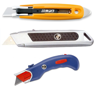 Retracting Safety Knives